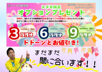 オプションキャンペーン5月末まで！